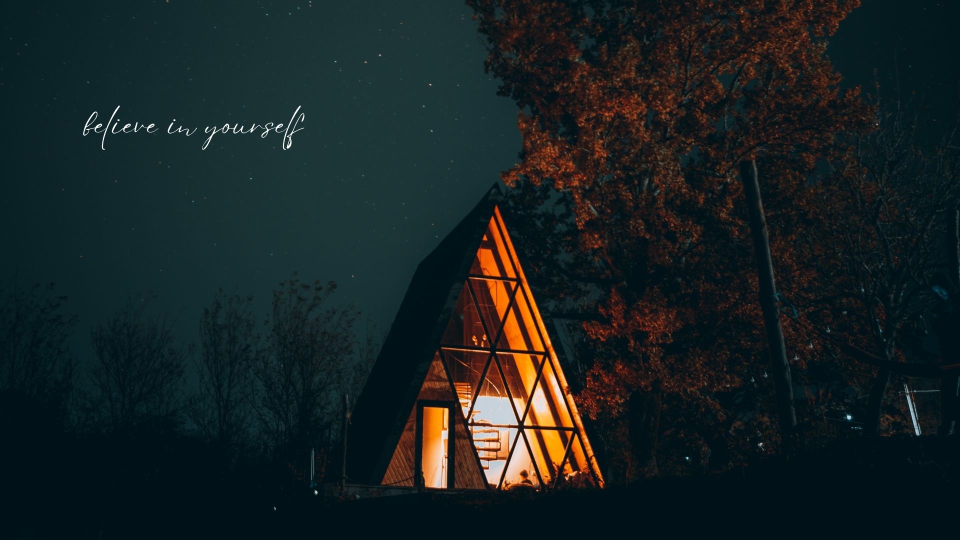 Tent house desktop wallpaper